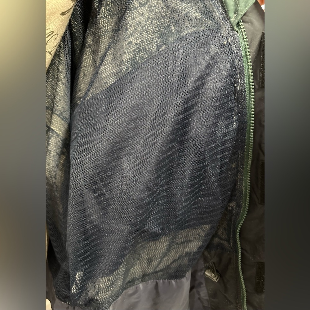 🧥 Vintage Patagonia Long Sleeve Hooded Rain Coat - Men's Size Large, Black 🌧️ - Picture 10 of 13